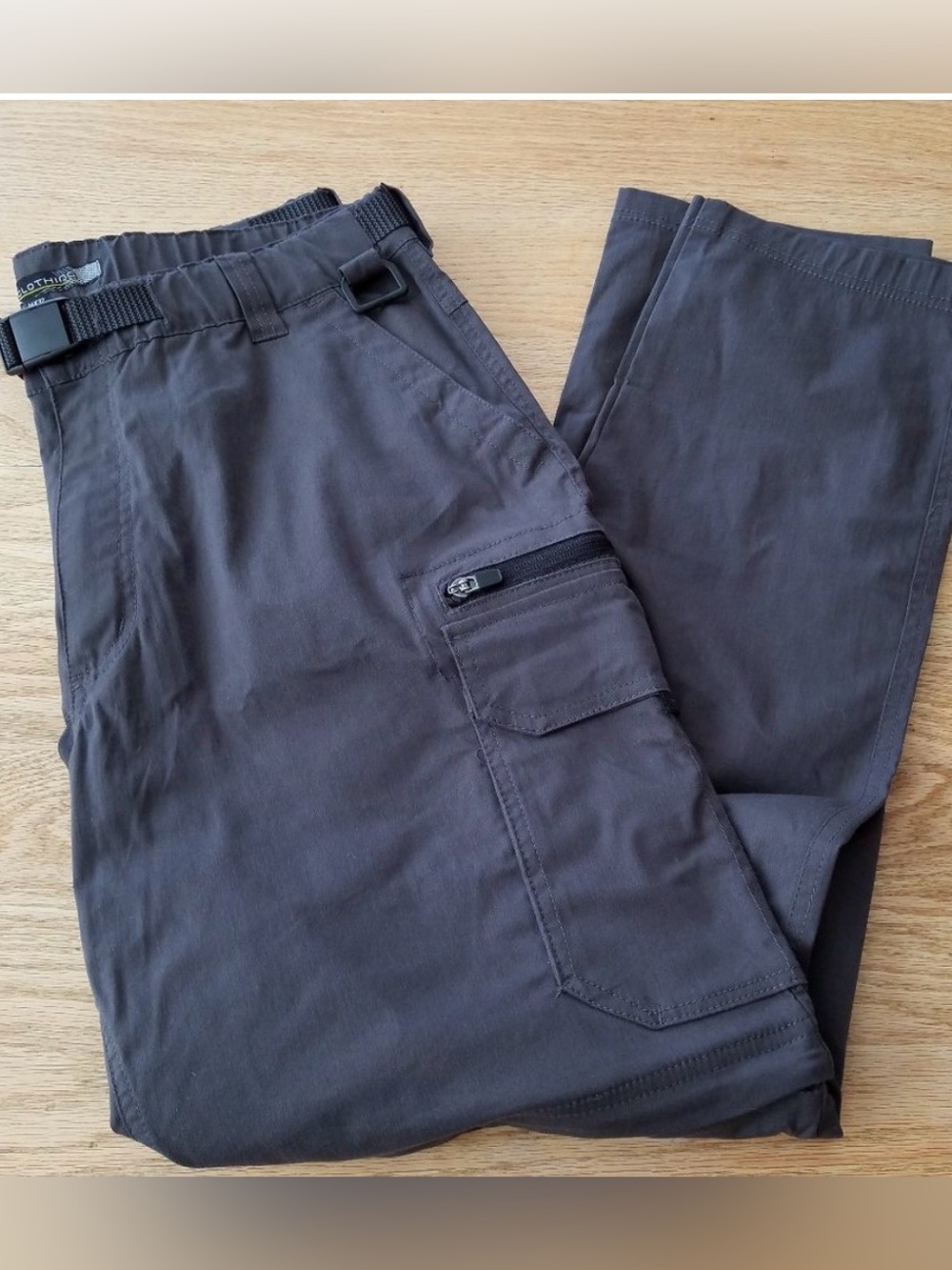 BC Clothing Convertible Stretch Cargo Pants 32